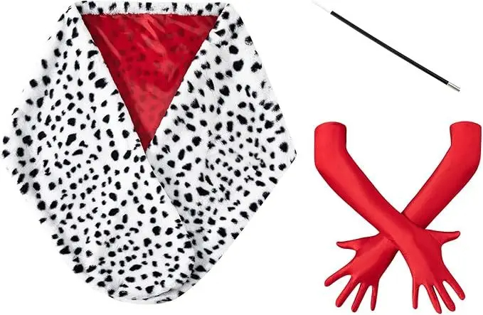 Women'S Accessories In The 1950S - Vrouwen Halloween Deville Jas Kostuum Dalmatische
