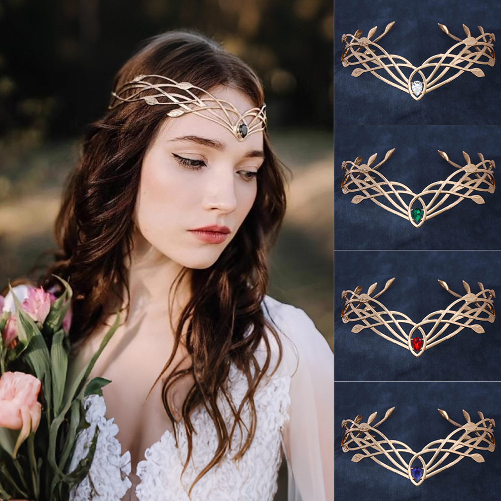 Women'S Accessories H&M - Luxe Tiara's Hoofdbanden voor Vrouwen Leaf