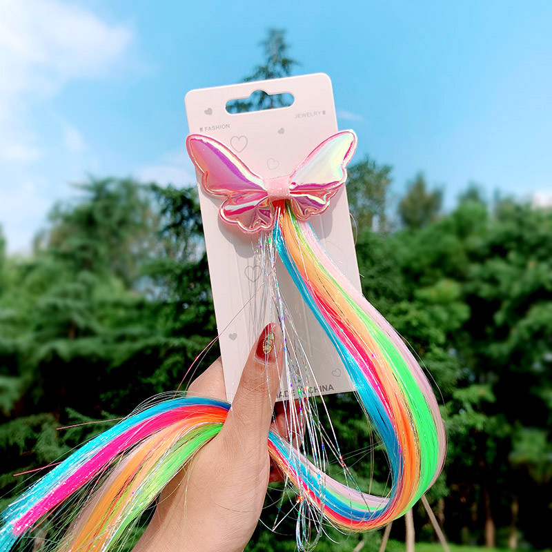Kleurrijke Haar Stuk Haar Exte - Women'S Accessories Rainbow Shops recensie en prijs
