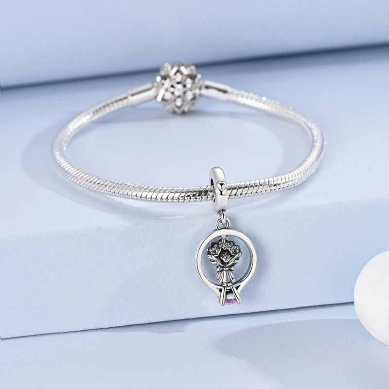 925 zilveren bedelkraal draaib - Women Accessories Bouquet recensie en prijs