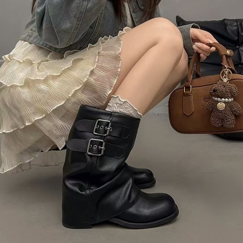 Dames zwarte slouchy mid-calf  - Women'S Ankle Accessories recensie en prijs