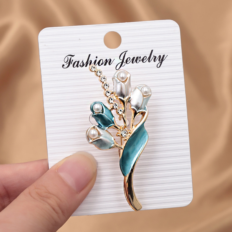 Klassieke, elegante broches me - Women Accessories Bouquet recensie en prijs