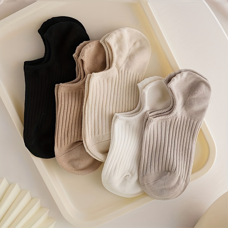 5 Paar Kleurrijke Geribbelde K - Women'S Ankle Accessories recensie en prijs