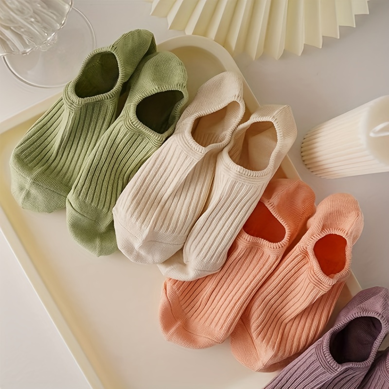 5 Paar Kleurrijke Geribbelde K - Women'S Ankle Accessories recensie en prijs