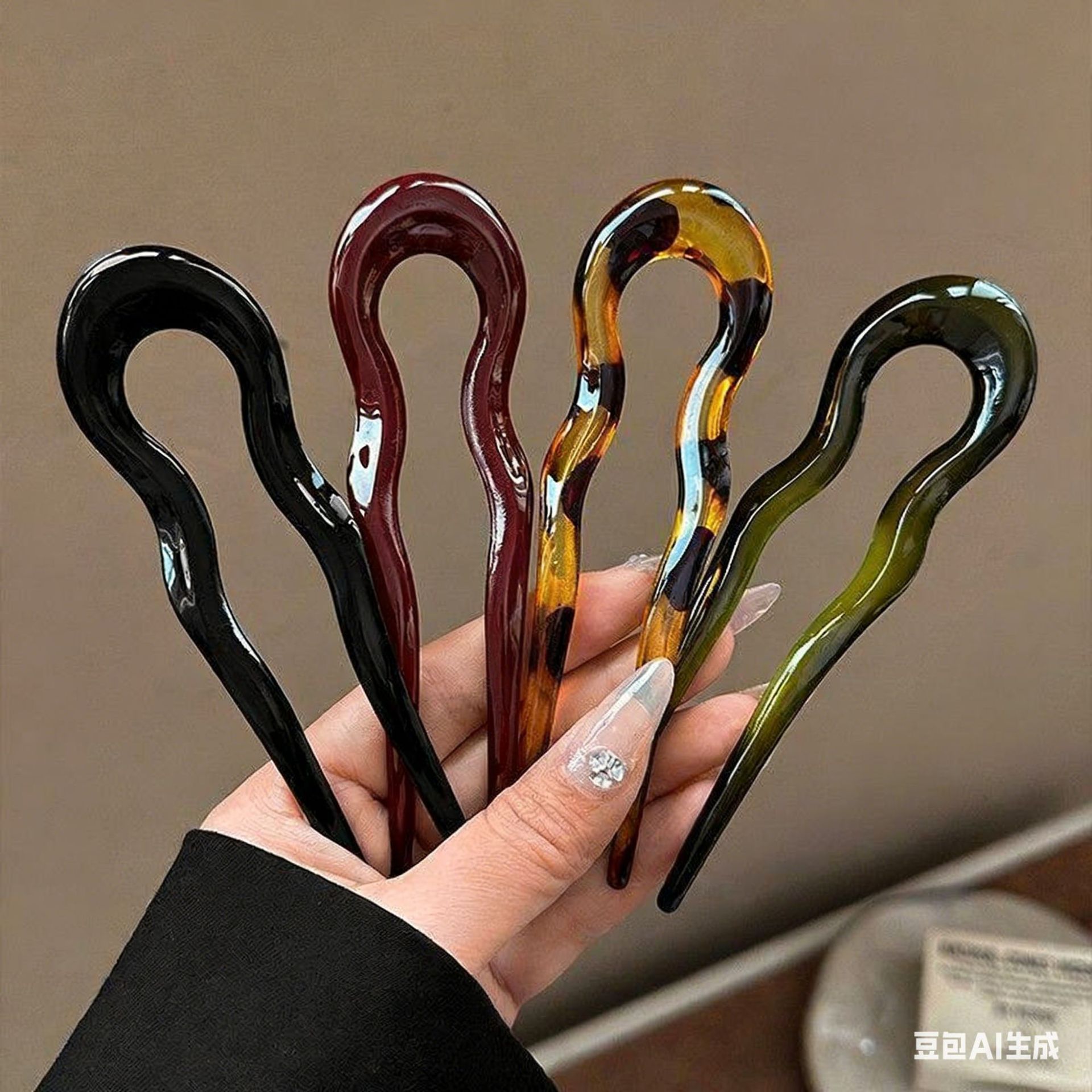 Elegante acryl U-vormige haars - Women'S Accessories H&M recensie en prijs