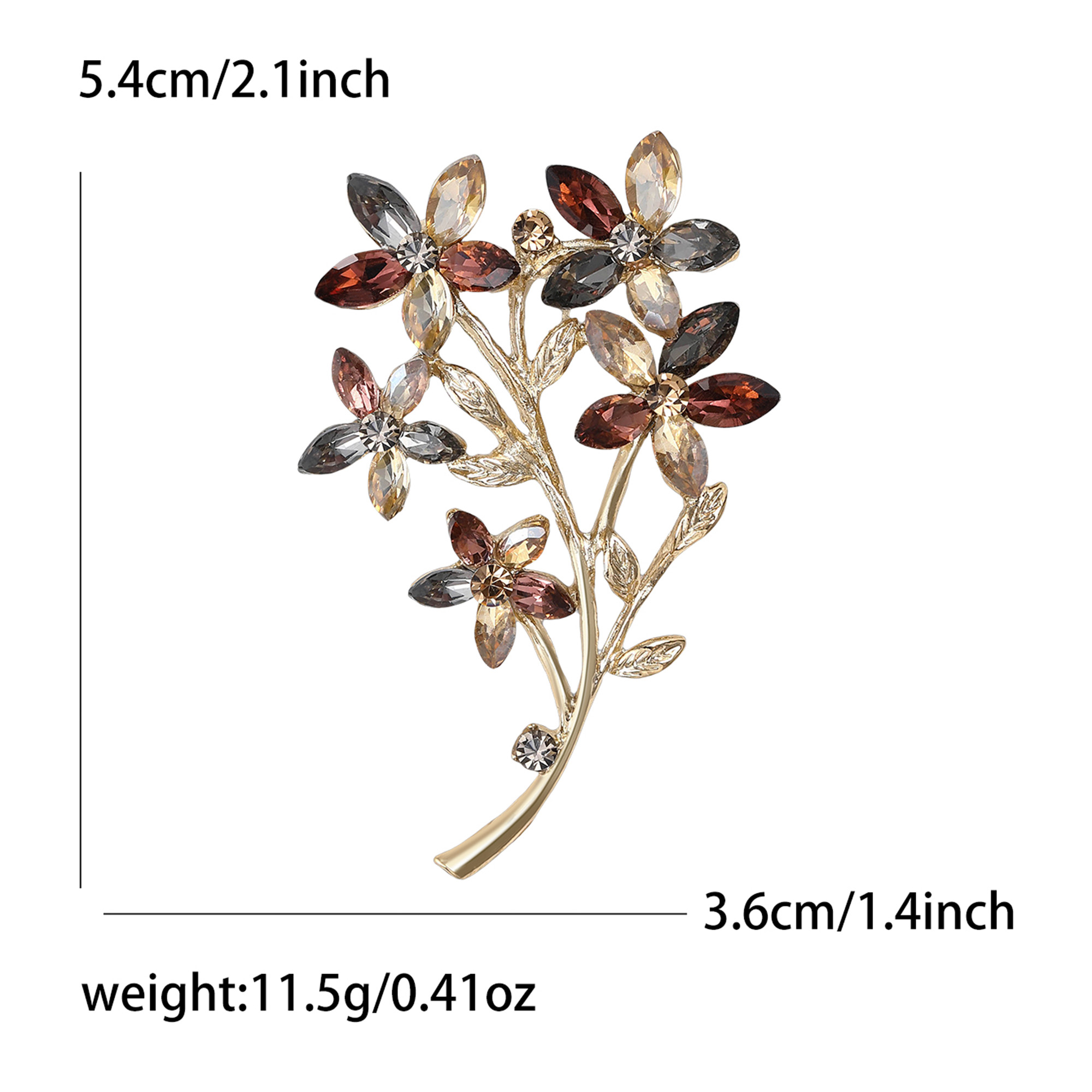 Beaut&Berry Luxe Strass Bloemb - Women Accessories Bouquet recensie en prijs